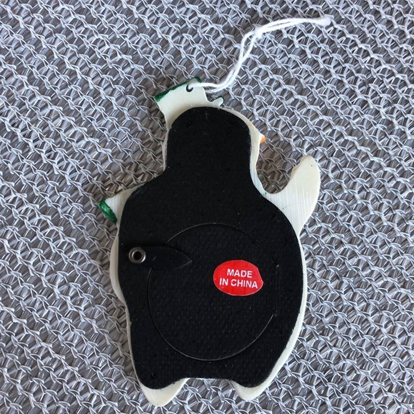 🐬 CLEARANCE ITEM: Hand-painted Snowman Photo Ornament - Picture 5 of 7